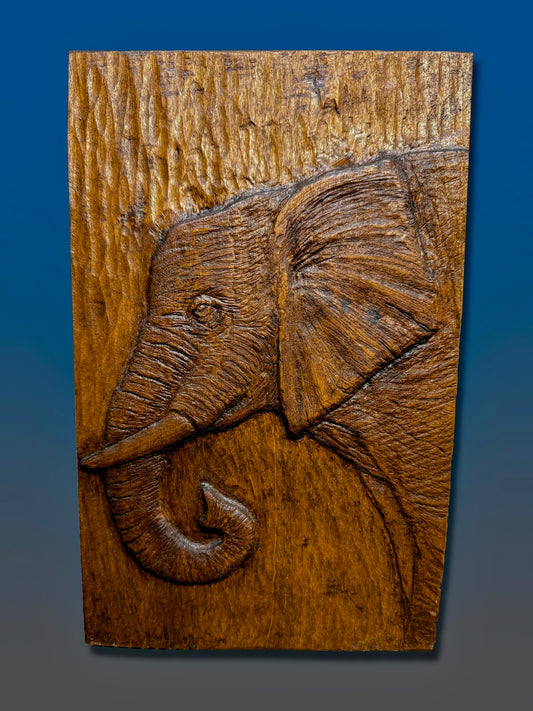 Elephant Wall Plaque