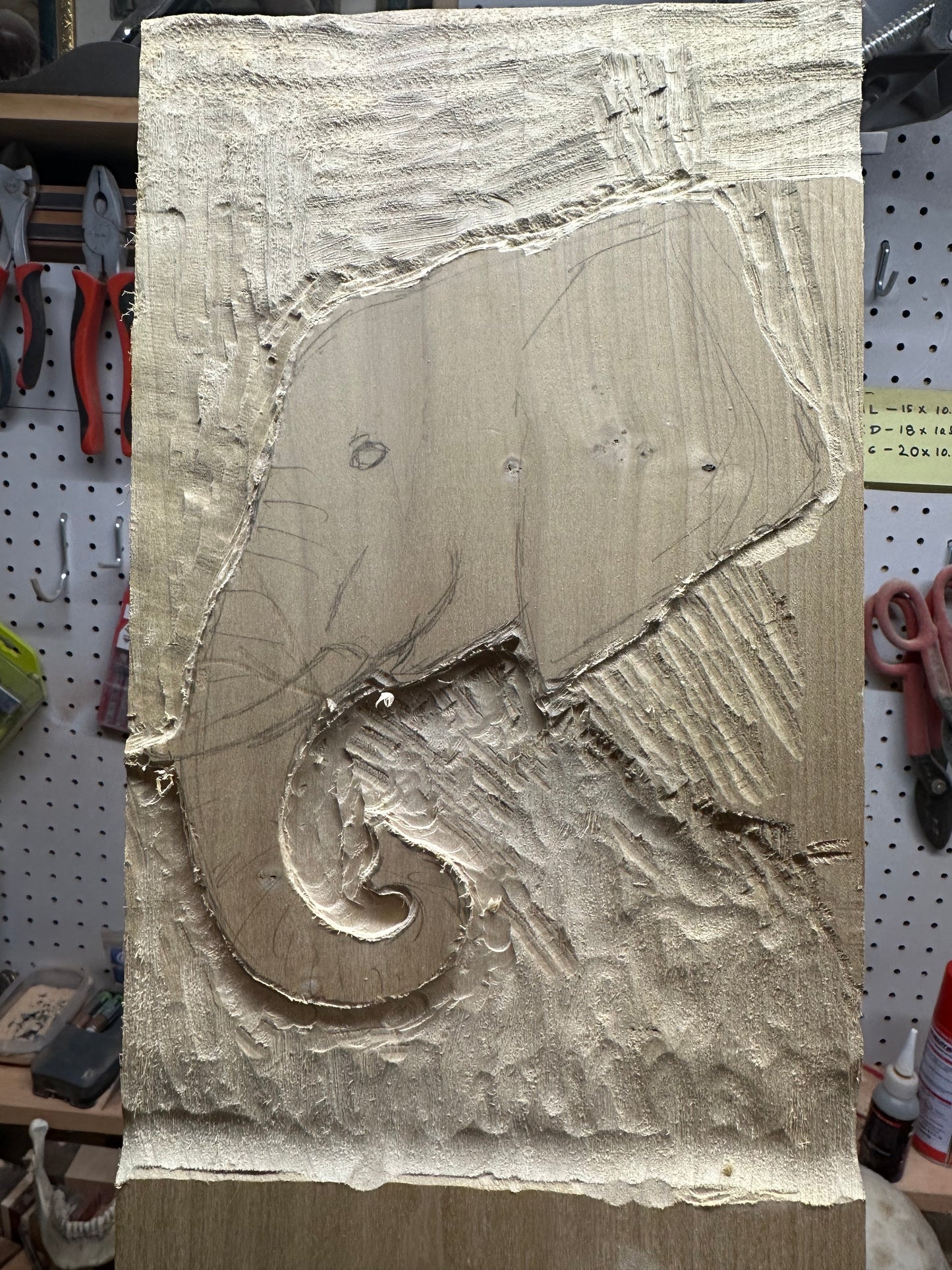 Elephant Wall Plaque