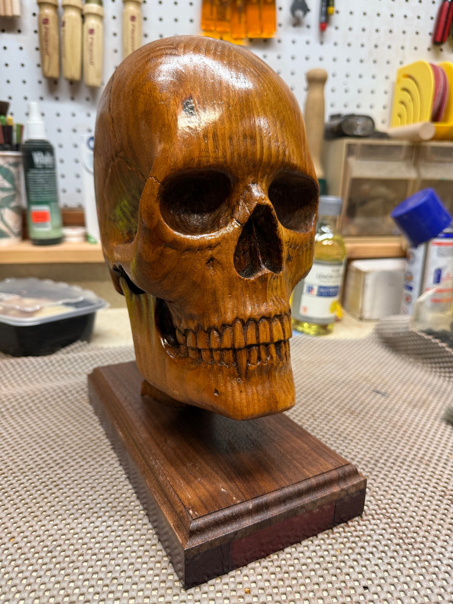 Wooden Skull (Pine-skull)
