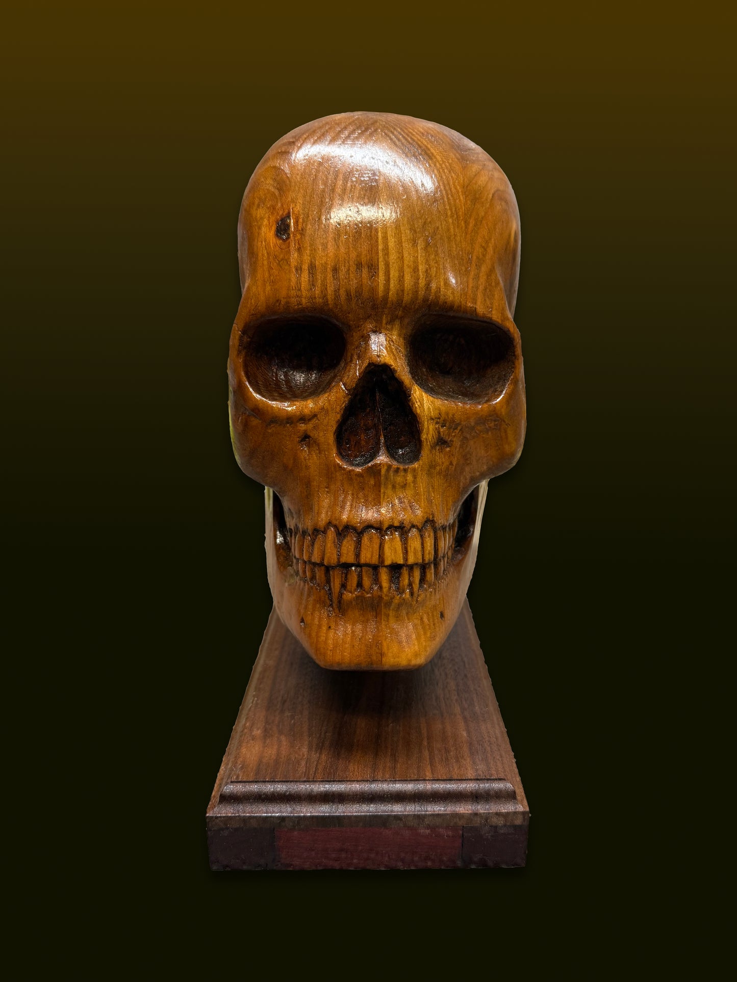 Wooden Skull (Pine-skull)
