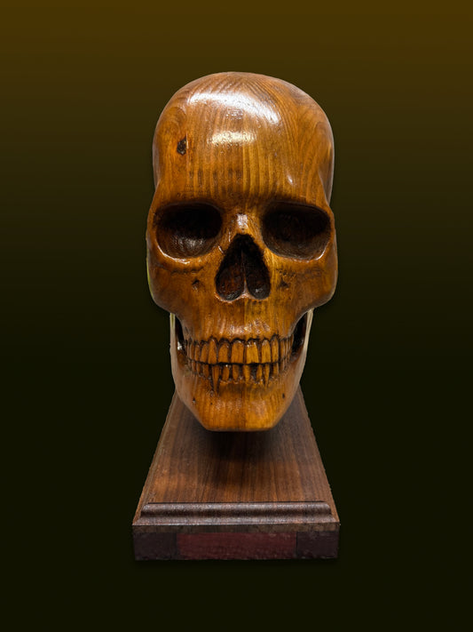 Wooden Skull (Pine-skull)