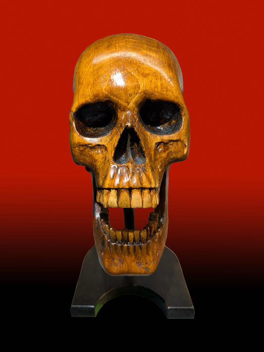 Wooden Skull